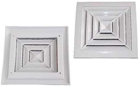 Air Ventilation Plastic Grill Cover 148mm X153mm Ceiling Grille