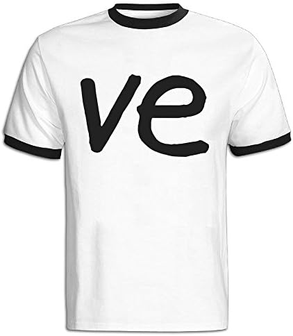 Contrasting Colors T Shirt Joker LoVe Letter For Man's