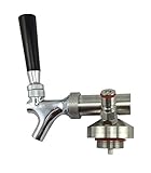 Stainless Steel Mini Keg Dispenser by The Weekend Brewer (Faucet and ball lock)