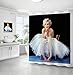 Shower curtains for bathroom Marilyn Monroe 72X72 inches Old Look Home Textile European Style Bathroom Decoration Decor Peculiar Design Hand Drawing Effect Fabric Shower Curtains with 12 Hooks