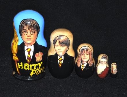 harry potter russian nesting dolls