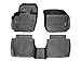 2013-2016 Ford Fusion Black Weathertech Floor Liners (Full Set: 1st and 2nd Row) [Automatic Transmission Only]