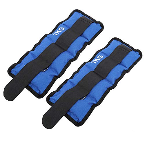 DEWIN-2Pcs-Weight-Bag-1KG-Leg-Ankle-Wrist-Bag-Weights-Strap-Training-Equipment-for-Gym-Fitness-Yoga-Running-Cycling