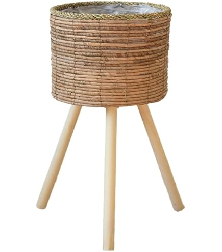 WE15727-Support de Pot de fleurs en bois multifonctionnel. tabouret