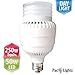 [100-120v ONLY, Residential Version] PacLights Ultra250 Performance LED Light Bulb 50-watt, Daylight / Bright White, 250w to 300w Equivalent Replacement (4321 lumens), E26 Medium Base