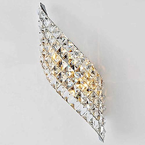 Xihouxian Creative Crystal Diamond LED Modern Embedded Living Room Bedroom Wall Light Metal Wall Light G4 Lighting Fixturel