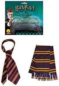 Harry Potter Tie Scarf and Glasses Boys Costume Accessory Kit