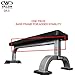 Valor Fitness DA-3 Versatile Flat Bench with an Arched Base for Additional Support – Supports Up to 550 lb