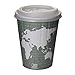 Eco-Products Compostable Coffee Cup Lids, Case of 800, White EcoLid, Fits 10-20oz Hot Cups, Made from PLA, A Renewable Material Made from Plants, ASTM, BPI-Certified