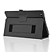 ACdream Lenovo TAB3 8 Case, Folio Protective Premium Leather Tablet Case for Lenovo TAB3 8 inch Tablet(2016 release), Black