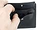Men's Classic Black Genuine Leather Wallet Alain Delon
