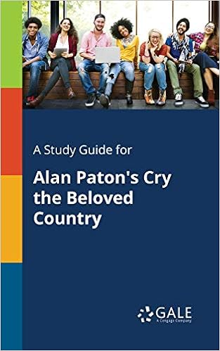 Amazon Com A Study Guide For Alan Paton S Cry The Beloved Country 9781375398091 Gale Cengage Learning Books