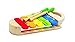 Hape Wooden Toddler Xylophone Musical Instrument Sound Pounding Play Early Learning Developmental Toy with 5 Keys for Kids, Rainbow