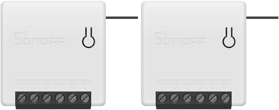 Sonoff Mini WiFi Smart Switch, Cigopx Two Way Intelligent Switch 10A Supports DIY Mode Household Appliance Automation Switches