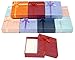 Novel Box 12 Pack Cardboard Jewelry Boxes for Pendants 2.5x2.8x0.75 Inches - Pendant Gift Box with Rosebug Bows - Pendants Holder Cases for Weddings & Special Occasions in Assorted Colors