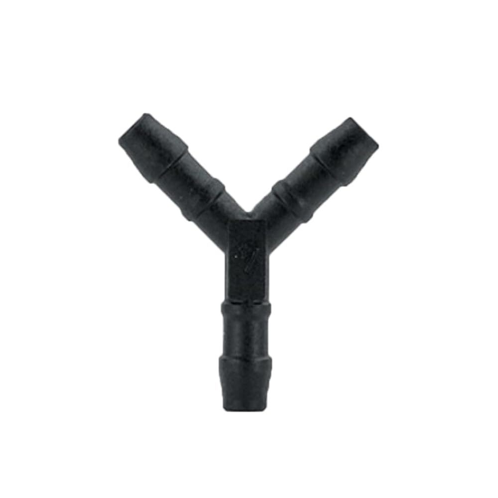UKCABLE-TIES 2X Y-Piece Splitter Connector Hose Tube Pipe 3-Way Fuel Air Water Pipe Connector Joiner (Size: 4mm - (PJ35))