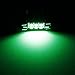 Partsam 44mm Festoon 561 562 211-2 LED Light Bulbs Car Interior Dome Map Reading Lights 561 562 564 570 571 577 578 211-2 212-2 214-2 Bulbs - Green 4Pcs