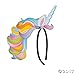 Fun Express Plastic Unicorn Rainbow Headband (12 Pc) By Fun Express