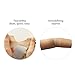 FriCARE Self Adhesive Bandage Wrap, Medical Tape in First Aid Kit, Cohesive Bandages for Wounds Sport Vet, FSA/HSA Eligible, 2 Inches X 5 Yards 6 Rolls, Tan