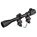 Aukmont 3-9X40 Red & Green Sniper Hunting Rifle Airgun Scope Telescopic Sight Illuminated 20mm Rail Mounts