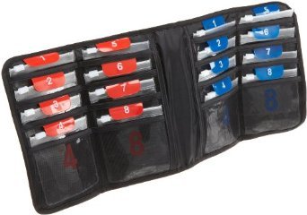 Lewis N' Clark Belle Hop Am/pm Pill Organizer Black