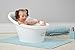 Shnuggle Baby Bath Tub - Compact Support Seat, Makes Bath Time Easy, 0-12m, PINK