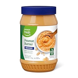 Amazon Fresh, Crunchy Peanut Butter, 40 Oz