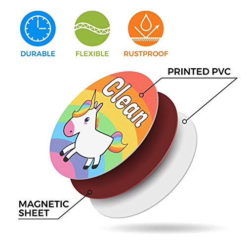 Large Dishwasher Clean Dirty Sign Funny Design Large