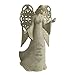 Grasslands Road Grey Stone Finish Celtic Angel Garden Statue