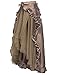 GK Vintage Dress Women's Custome Steampunk Cocktail Party Skirts Coffee L