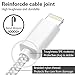 TNSO MFi Certified iPhone Charger Lightning Cable 5 Pack[3/3/6/6/10FT] Extra Long Nylon Braided USB Charging & Syncing CordCompatible iPhone Xs/Max/XR/X/8/8Plus/7/7Plus/6S/6S Plus/SE/iPad/Nan More