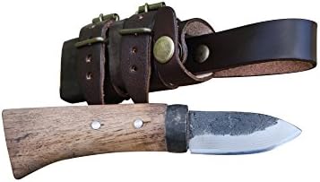 Masano Mini Sword Hatchet (Akame) 50 15 Layer Damascus Blue2 tgakame-001