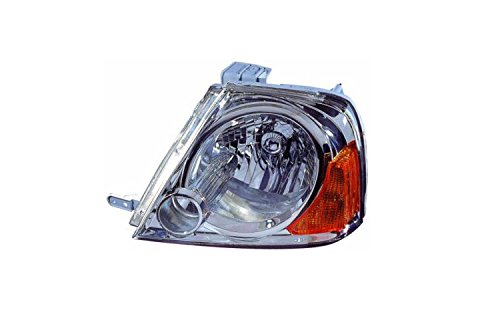 Depo 318-1106L-US Suzuki XL-7 Driver Side Replacement Headlight Unit without Bulb