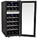 EdgeStar TWR215ESS 21 Bottle Freestanding Dual Zone Stainless Steel Wine Cooler