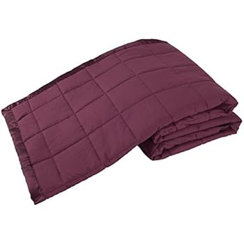 Elite Home Products Down Down Alternative Solid Blankets, Full/Queen, Cabernet