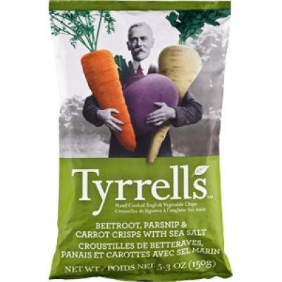 Tyrrell's Veg Chips, Mixed Root 5.3 oz. (Pack of 12)