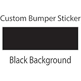 WYCO Products Custom Bumper Sticker Customizable Bumper Sticker (5