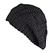 FUNOC Women Ladies Baggy Beret Chunky Knit Knitted Braided Beanie Hat Ski Cap