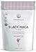Black Maca Powder 16oz - Certified Organic, Raw, Non-GMO, Vegan, Gluten Free, and Nutrient Rich Superfood - Enhances Libido, Energy, Stamina, and Memory - by Organique