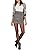 Haoduoyi Women's Soft High Waist Plaid A Line Zip up Bodycon Party Mini Skirt