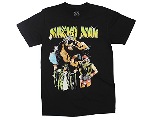 WWE Macho Man Randy Savage Collage Adult T-Shirt