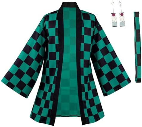 NoryNick Capa De Kimono De Kochou Shinobu – Disfraz De Cosplay Para Halloween, Fiestas Temáticas Y Uso Diario