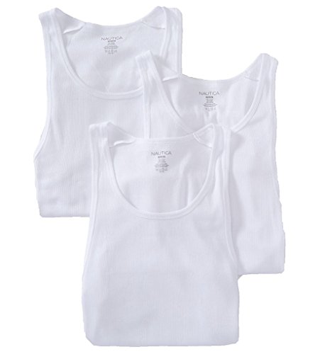Men's 3-Pack Cotton Ribbed Tank Top