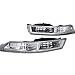 Spec-D Tuning LB-INT94-RS Acura Integra Chrome Clear Parking Signal Bumper Lights