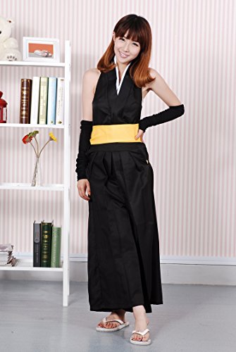 Bleach Soi Fon The Secret Remote Squad Kimono Uniform Cosplay Costume - Image 4