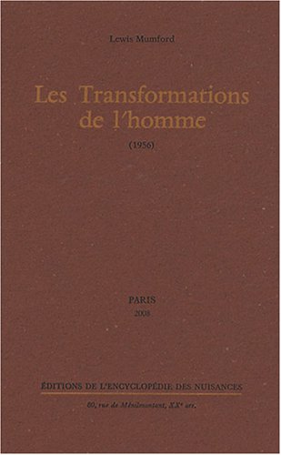 Les  transformations de l'homme