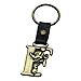 Mickey Mouse Letter F Disney Brass Keychain