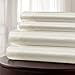 Mulberry Park 100% Pure Queen Silk Sheet Set 4 Pcs - 22 Momme 6A Mulberry Silk Bed Sheets with 15