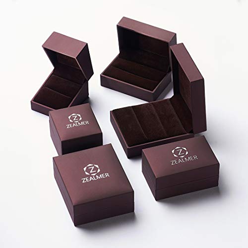 Zealmer 316L Stainless Steel Red Building Blocks Design Cufflinks for Men Business Wedding 1 Pair