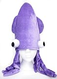 22 Inch Purple Squid Novelty Costume Hat - One Size Fits Most